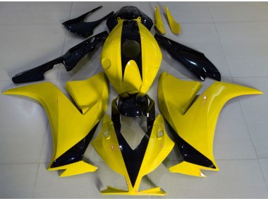 12-16 Glänzendes Gelb & Schwarz CBR1000RR Verkleidung