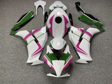 12-16 Glanzrosa & Grün CBR1000RR Verkleidung
