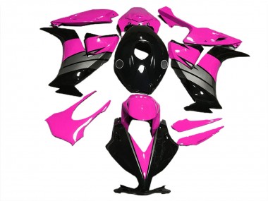 12-16 Glanzrosa Schwarz & Grau CBR1000RR Verkleidung
