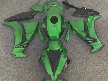 12-16 Grün-Schwarz-Stil CBR1000RR Verkleidung
