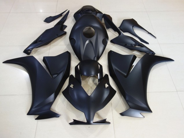 12-16 Matt Schwarz CBR1000RR Verkleidung