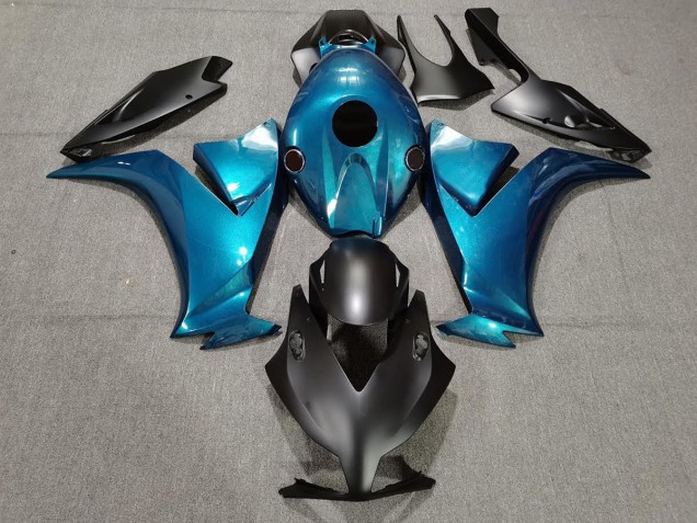12-16 Matt Schwarz & Spezialblau CBR1000RR Verkleidung