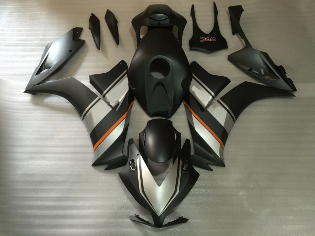 12-16 Matt Silber & Schwarz CBR1000RR Verkleidung