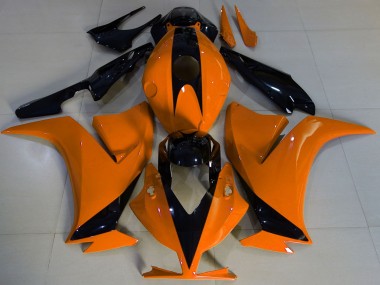 12-16 Orange Glänzend & Schwarz CBR1000RR Verkleidung