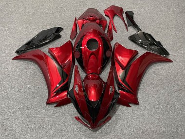 12-16 Rot & Schwarz Stil CBR1000RR Verkleidung