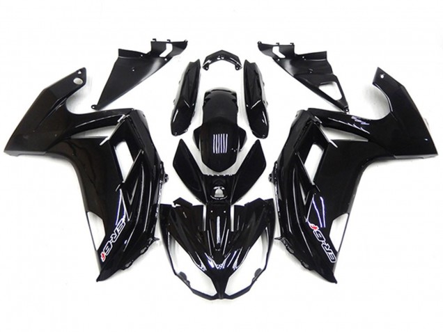 12-16 Schwarz Glänzend Ninja 650R Verkleidung