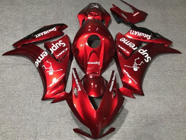 12-16 Tiefrot Custom CBR1000RR Verkleidung