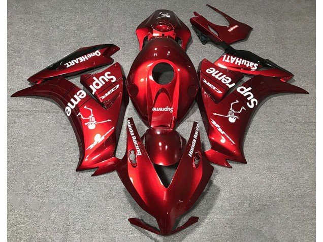 12-16 Tiefrot Custom CBR1000RR Verkleidung