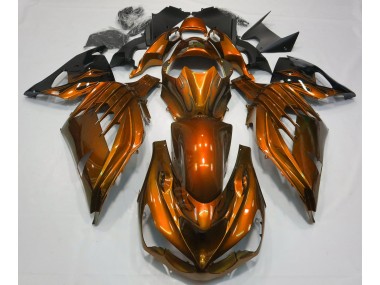 12-21 Gebranntes Orange Glänzend ZX14R Verkleidung