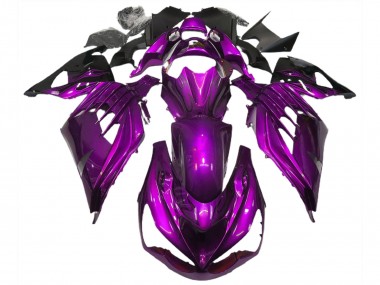 12-21 Stimmungsviolett Glänzend ZX14R Verkleidung