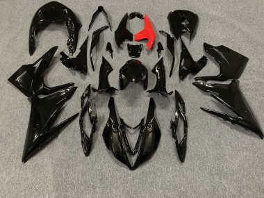 13-16 Schwarz Glänzend Daytona 675 Verkleidung
