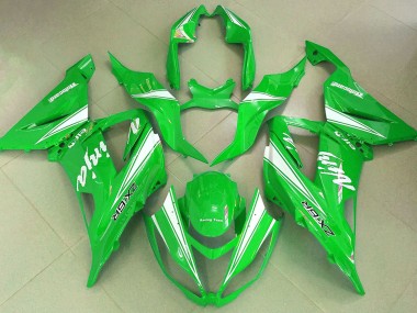 13-18 Grüner Ninja ZX6R Verkleidung