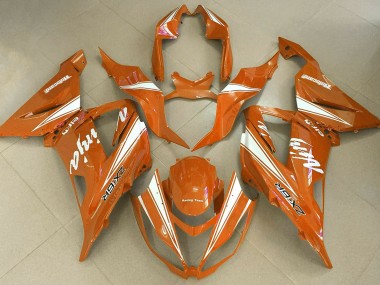 13-18 Orange Ninja ZX6R Verkleidung