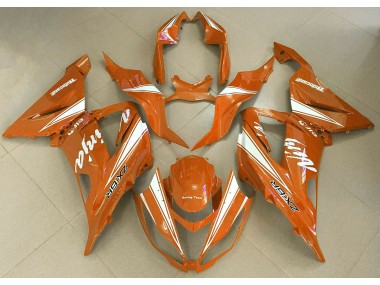 13-18 Orange Ninja ZX6R Verkleidung