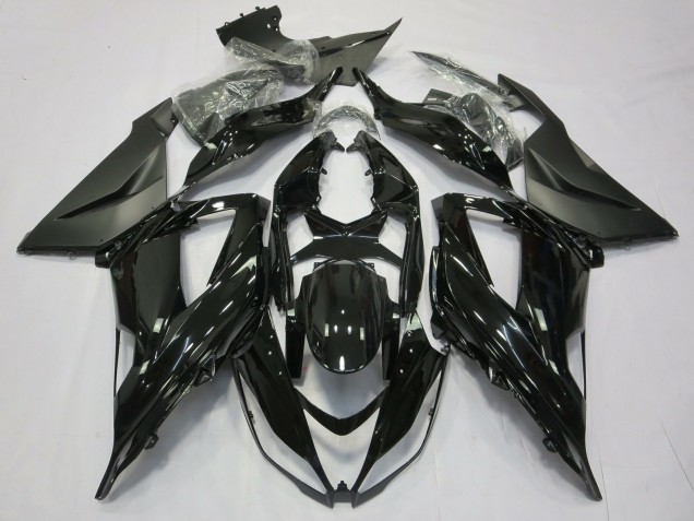 13-18 Schlichte Glanz ZX6R Verkleidung