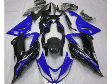 13-18 Schwarz & Blau ZX6R Verkleidung
