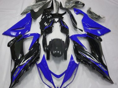 13-18 Schwarz & Blau ZX6R Verkleidung
