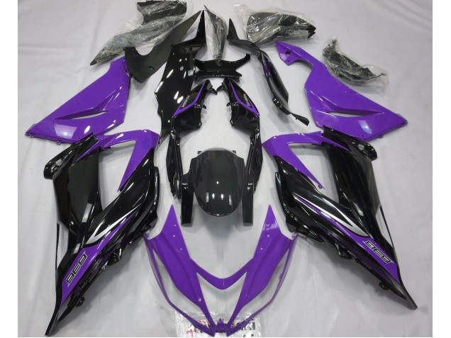 13-18 Schwarz & Lila ZX6R Verkleidung