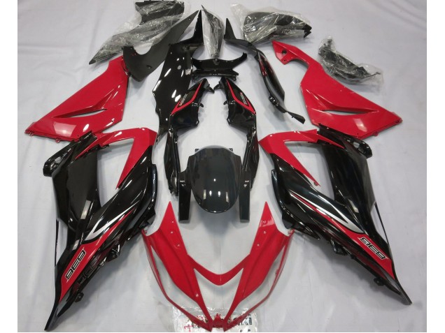 13-18 Schwarz & Rot ZX6R Verkleidung