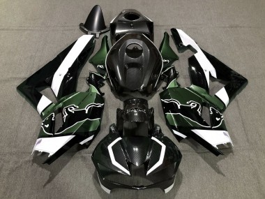 13-23 Custom Grün Carbonfaser Bull CBR600RR Verkleidung