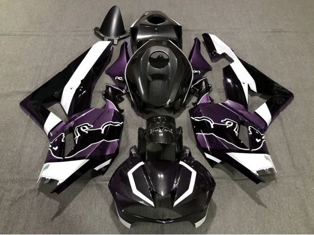 13-23 Custom Lila Carbonfaser Bull CBR600RR Verkleidung