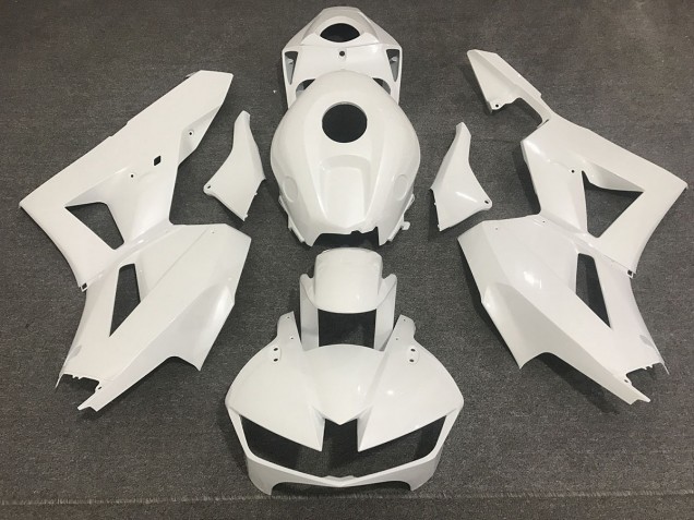 13-23 Glänzend Weiß CBR600RR Verkleidung