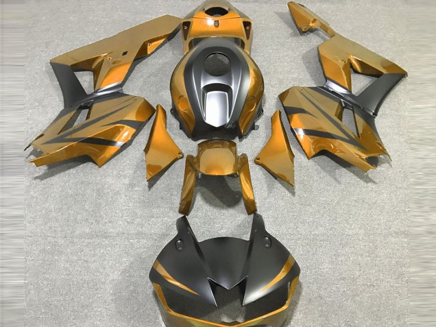 13-23 Gold & Matt Schwarz CBR600RR Verkleidung