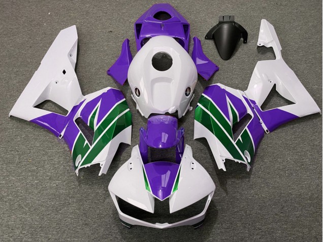 13-23 Lila & Glänzendes Grün CBR600RR Verkleidung