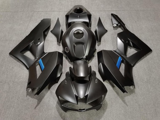 13-23 Matt Schwarz & Hellblau CBR600RR Verkleidung