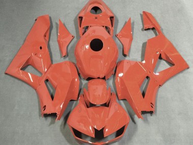 13-23 Orange Glänzend Schlicht CBR600RR Verkleidung