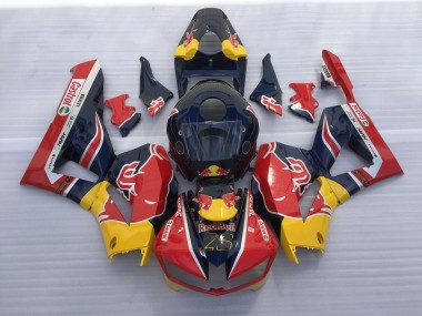 13-23 Rot & Blau Bull CBR600RR Verkleidung