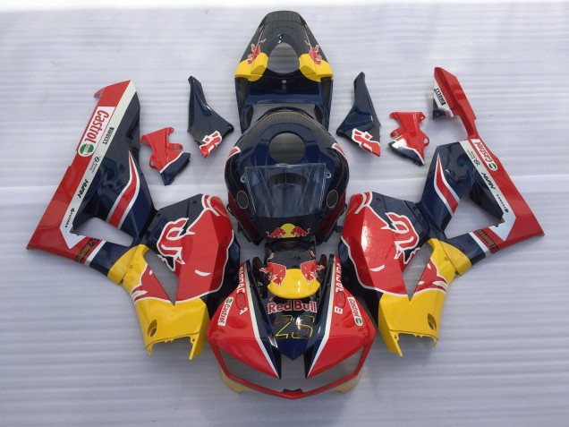 13-23 Rot & Blau Bull CBR600RR Verkleidung
