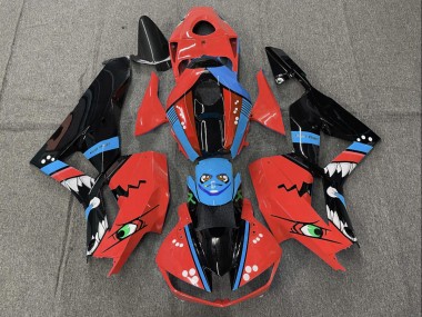 13-23 Rot Hai CBR600RR Verkleidung