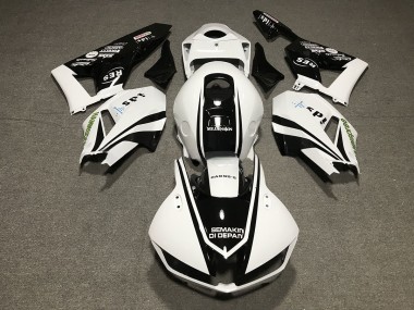 13-23 Schwarz-Weiß-Design CBR600RR Verkleidung