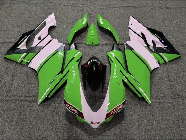 15-17 Grün OEM-Stil Ducati 959 1299 Verkleidung