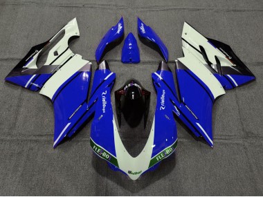 15-17 Tiefes Blau OEM Stil Ducati 959 1299 Verkleidung