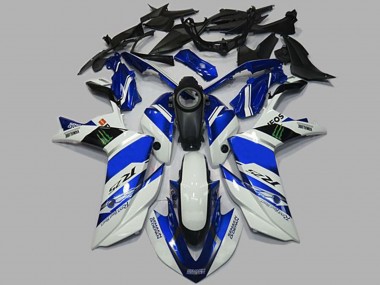 15-18 Weiß & Blau R3 Verkleidung