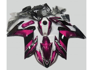15-18 Pink & Schwarz Glänzend R3 Verkleidung