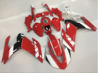 15-18 Rot & Glänzend Weiß R3 Verkleidung