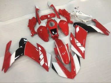 15-18 Rot & Glänzend Weiß R3 Verkleidung