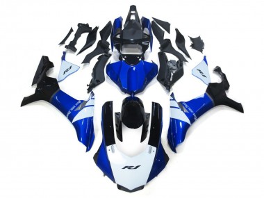 15-19 Weiß & Blau R1 Verkleidung
