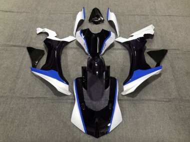 15-19 Blau Schwarz & Weiß R1 Verkleidung