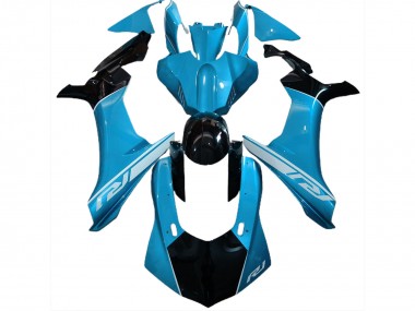 15-19 Himmelblau & Schwarz R1 Verkleidung