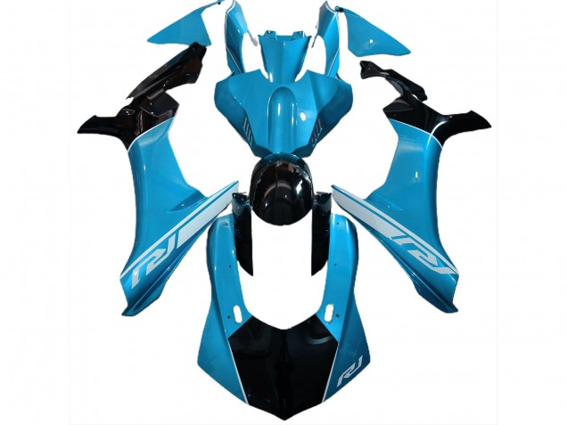 15-19 Himmelblau & Schwarz R1 Verkleidung