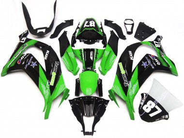 16-19 Grün & Schwarz ZX10R Verkleidung