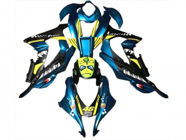 16-19 Hellblauer Hai ZX10R Verkleidung
