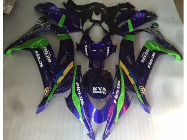 16-19 Lilagrün & Glanz ZX10R Verkleidung