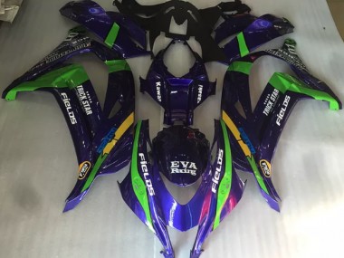 16-19 Lilagrün & Glanz ZX10R Verkleidung
