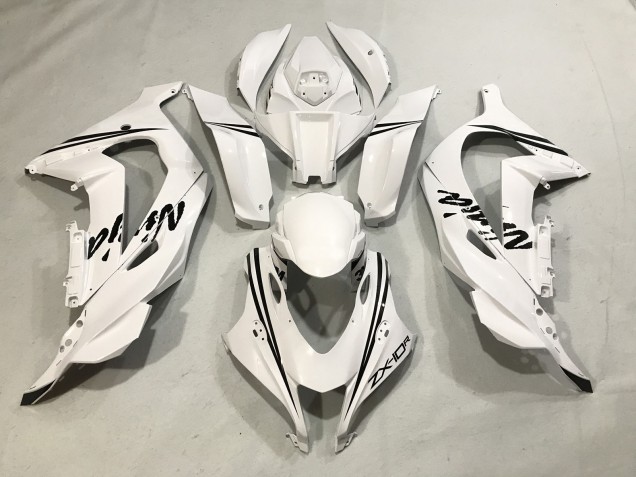 16-19 Weiß Ninja ZX10R Verkleidung