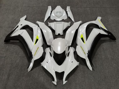 16-19 Perlweiß & Gelb ZX10R Verkleidung